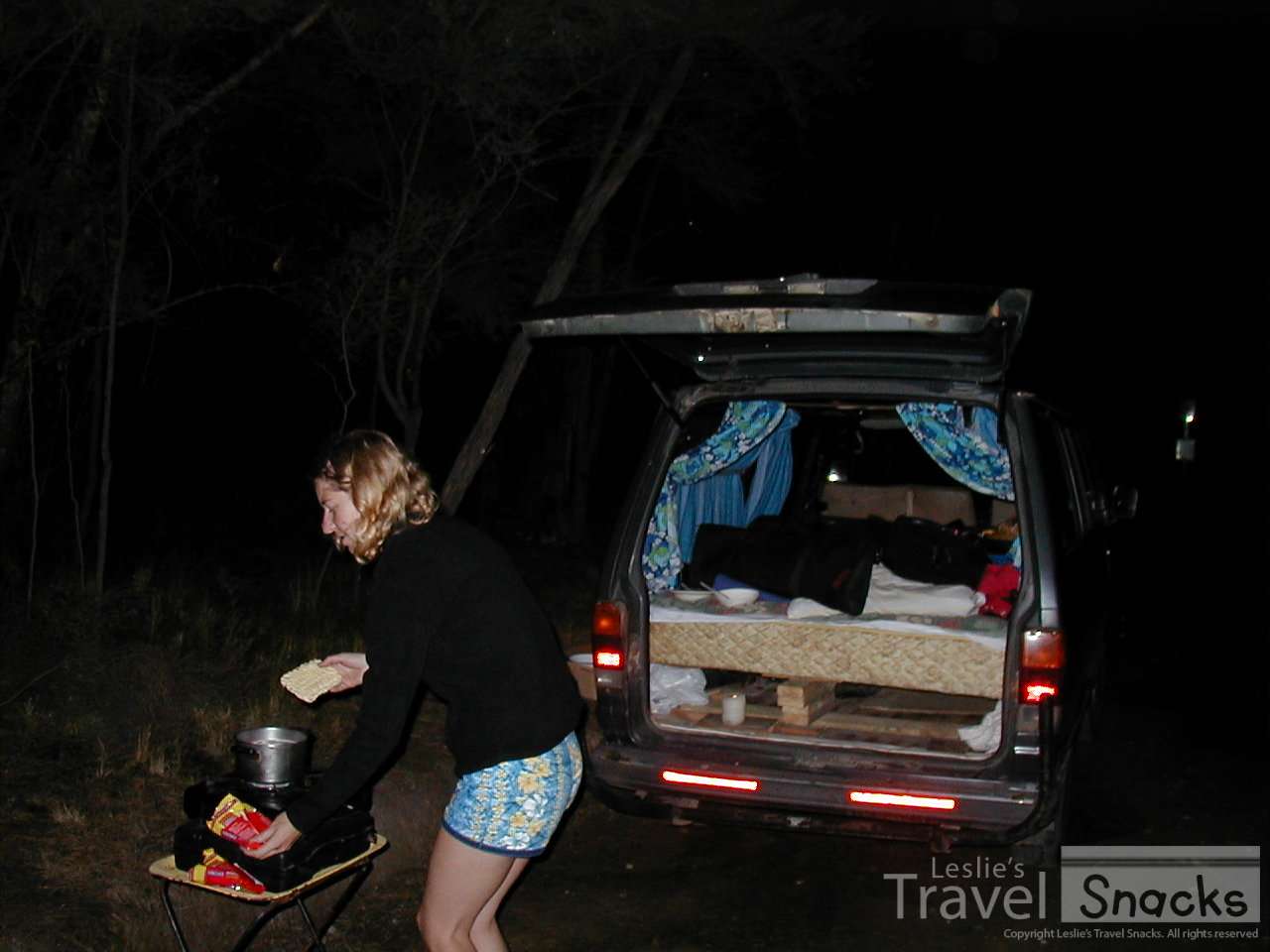 We had a full bed and cook top. Was hard learning to drive on the opposite side of the road!