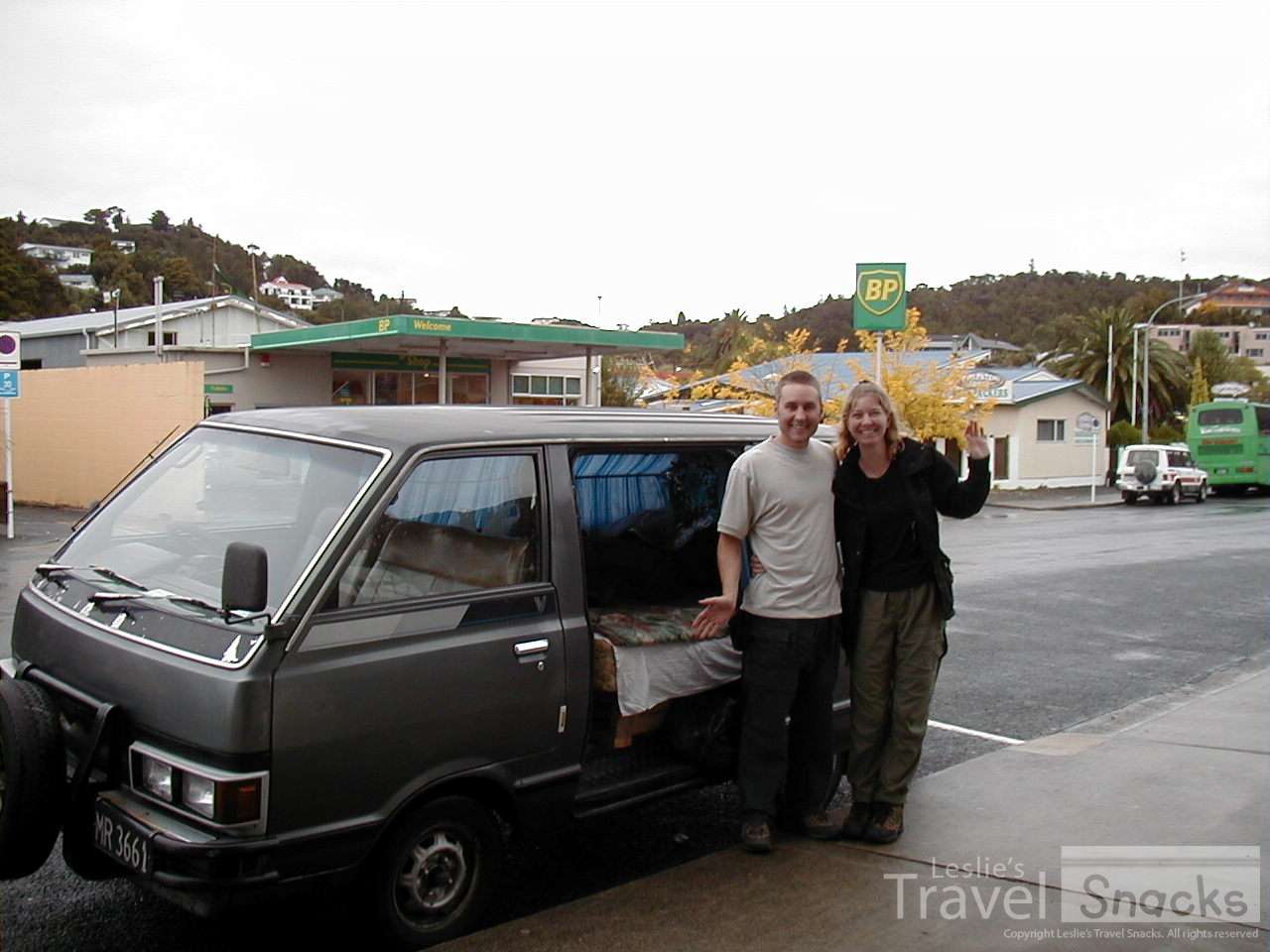 We bought this van and had to pay $9 at the post office to register it.
