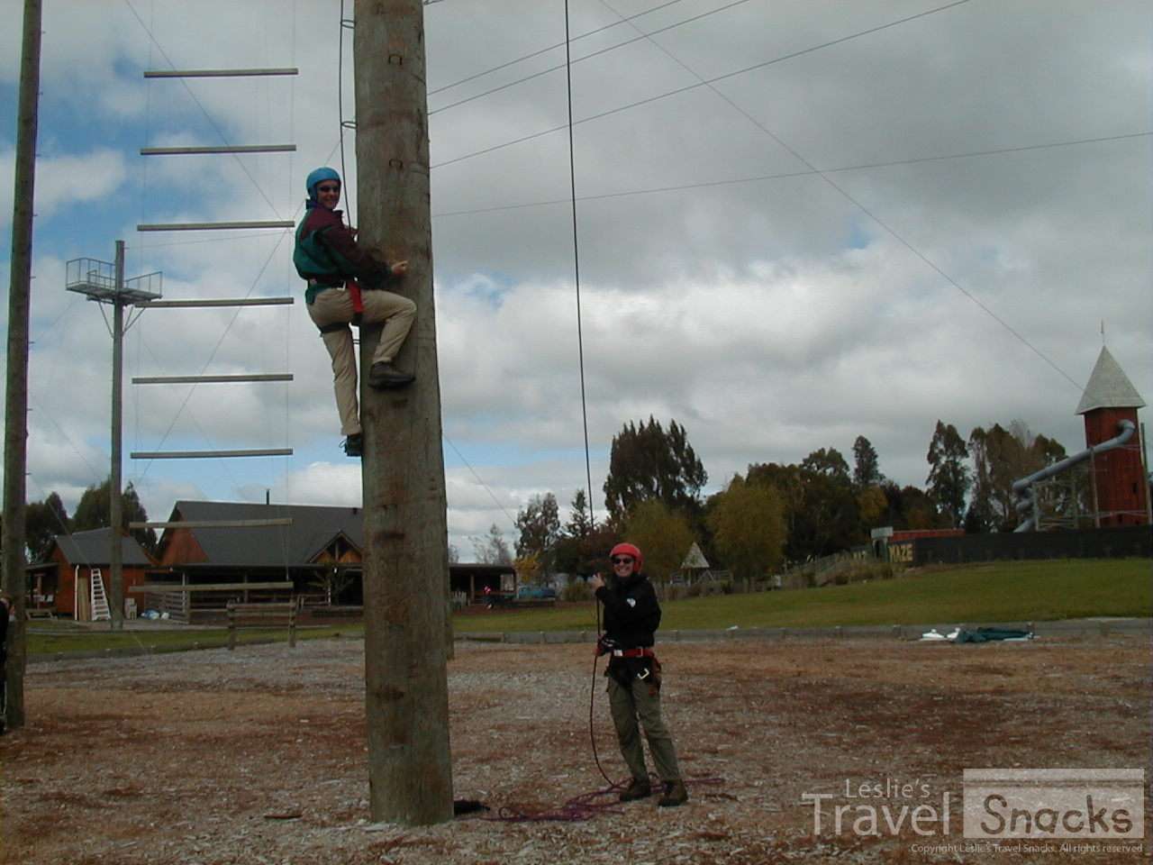 Ropes course, oh boy.