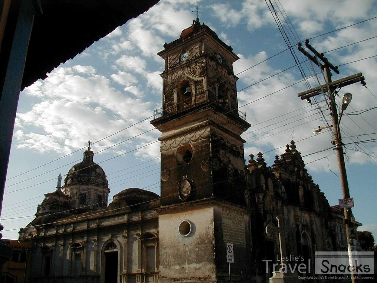 We took a day trip to Managua. Iglesia la Merced built in 1670.